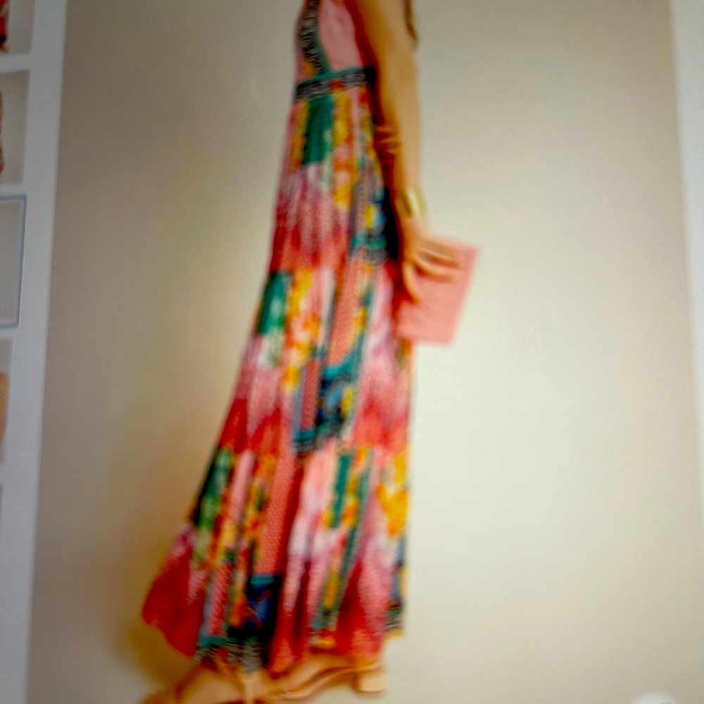 Anthropologie Alessandra Maxi Dress😍🎈So pretty❤️ - Picture 2 of 10